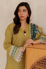 Zellbury Unstitched 2 Piece Lawn Vol-04 Suit-WUS26X20801