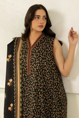 Zellbury Unstitched 2 Piece Lawn Vol-04 Suit-WUS26X20462
