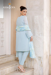 Daily Pret 2 By Asim Jofa Stitched Summer Suit-AJPB-196