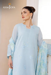 Daily Pret 2 By Asim Jofa Stitched Summer Suit-AJPB-196