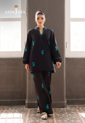 The Minimal Pret 2 By Asim Jofa Stitched 2 Piece Cambric Suit-AJPB-213
