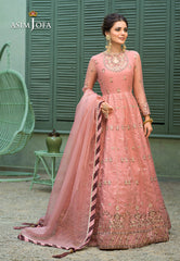 Asim Jofa Festive Jashn Ajfc-40 Embroidered Organza 3 Pcs