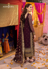 Asim Jofa Dastaan Ajda-21 Embroidered Chiffon 3 Pcs