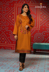 Asim Jofa Tara Sitara Ajtm-21 - 1 Pc Embroidered Self Jacquard 1 Pc