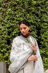 Zarif Unstitched 3 Piece Emb Lawn Summer Suit-ZF-01-Linnea