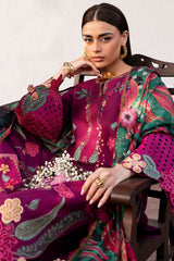 Shahkar by Jazmin Unstitched 3 Piece Luxury Emb Eid Lawn Suit-SI 26-D01