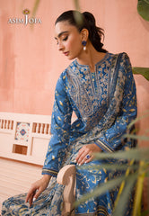 Asim Jofa Gul Rung Pret Collection Ajgr-06 Embroidered Cotton Silk 2 Pcs