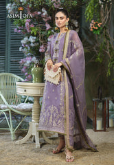 Asim Jofa Festive Jashn Ajfc-51 Embroidered Organza 3 Pcs