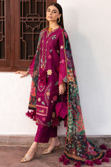 Shahkar by Jazmin Unstitched 3 Piece Luxury Emb Eid Lawn Suit-SI 26-D01