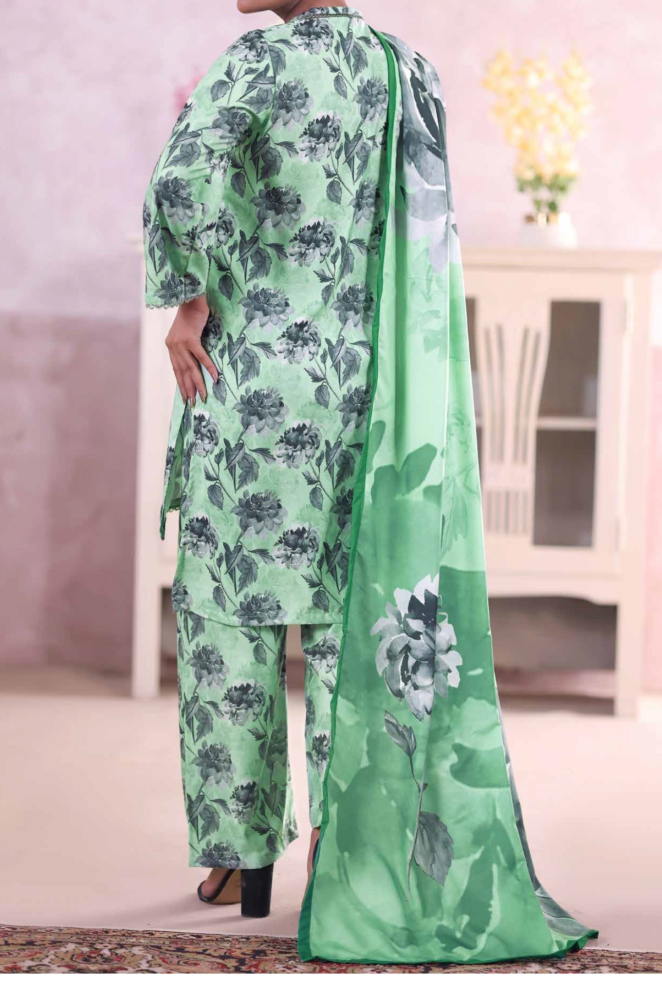 Khaas by Aizal Stitched 3 Piece Printed Ayudia Collection'2025-A-K-01