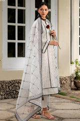 Zarif Unstitched 3 Piece Emb Lawn Summer Suit-ZF-01-Linnea