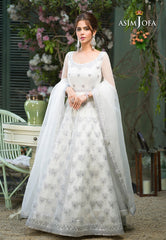 Asim Jofa Designers Limited Edition Ajfcd-49 Embroidered Organza 3 Pcs