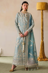Baroque Unstitched 3 Piece Emb Eid Lawn Suit-EL26-D01
