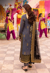 Asim Jofa Dastaan Ajda-10 Embroidered Paper Cotton 3 Pcs