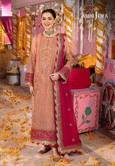 Asim Jofa Dastaan Ajda-30 Embroidered Chiffon 3 Pcs