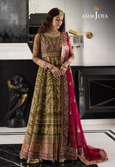 Asim Jofa Mera Haseen Jora - RTW Ajjh-03 Embroidered Chiffon 3 Pcs