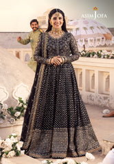 Asim Jofa Shehnai Festive Ajsh-01 Embroidered Chiffon 3 Pcs