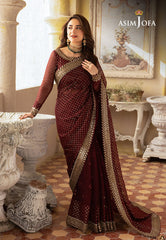 Asim Jofa Khwab-e-Naubahar Ajnb-07 Embroidered Chiffon