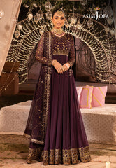 Asim Jofa Dastaan Ajda-24 Embroidered Chiffon  2 Pcs
