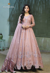 Asim Jofa Festive Jashn Ajfc-54 Embroidered Organza 3 Pcs