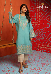 Asim Jofa Tara Sitara Ajtm-13 - 1 Pc Embroidered Self Jacquard 1 Pc