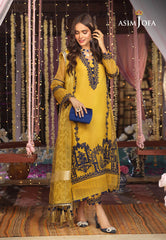 Asim Jofa Festive Eid 2021 Ajfc-12 Embroidered Organza 3 Pcs