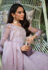 Asim Jofa Festive Jashn Ajfc-45 Embroidered Organza 3 Pcs
