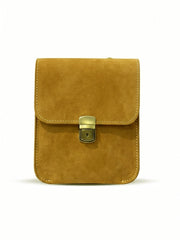 Bag X Pull Up Leather Cross Body Bag Camel