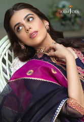 Asim Jofa Festive Jashn Ajfc-53 Embroidered Organza 3 Pcs