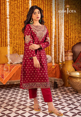 Asim Jofa Tara Sitara Ajtm-15 - Embroidered Jacquard 2 Pcs