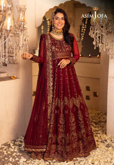 Asim Jofa Shehnai Festive Ajsh-16 Embroidered Chiffon 3 Pcs