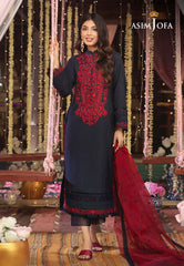 Asim Jofa Festive Eid 2021 Ajfc-13 Embroidered Cotton Jacquard 3 Pcs