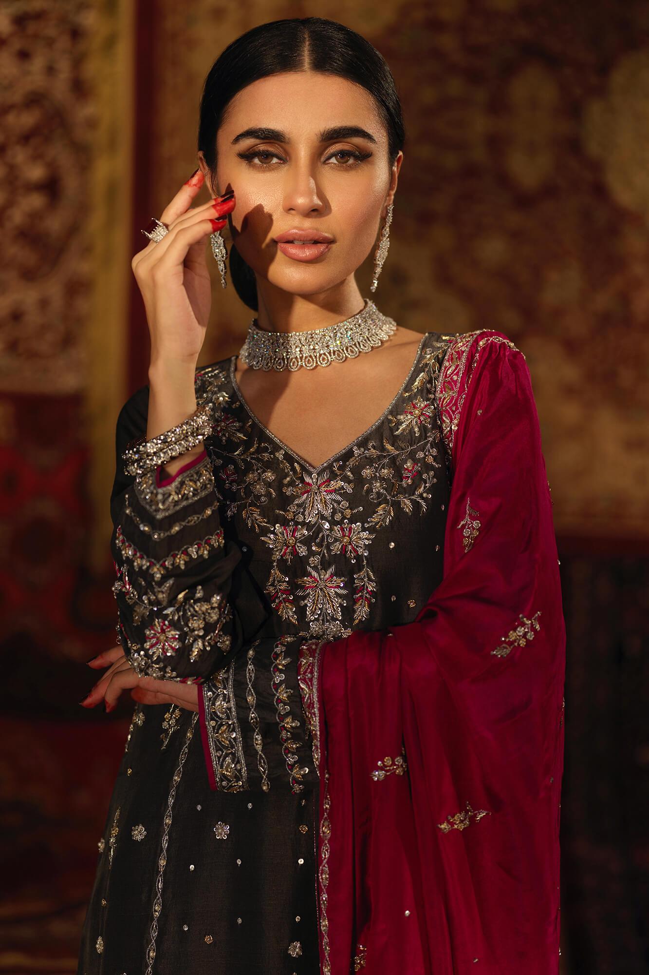 Zehnaseeb By Zaaviay Stitched Mahjabeen