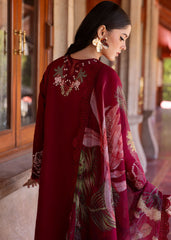 Bloom By Saira Shakira Unstitched 3 Piece Luxury Lawn Suit-02-A-Hanging Gardens