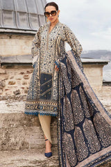 M Prints By Maria B Unstitched 3 Piece Cambric Fall Edit Suit-MPT-2302-A