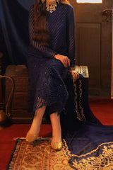 Azure Unstitched 3 Piece Luxe Festive Formals Eid Suit-02-Aqua Serene