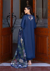 Bloom By Saira Shakira Unstitched 3 Piece Luxury Lawn Suit-02-B-Hanging Gardens