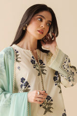 CoCo Prints By Zara Shah Jahan Unstitched 3 Piece Lawn Drop Two Suit-02-B-Raya