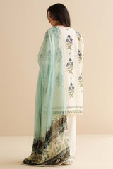CoCo Prints By Zara Shah Jahan Unstitched 3 Piece Lawn Drop Two Suit-02-B-Raya