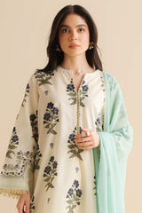 CoCo Prints By Zara Shah Jahan Unstitched 3 Piece Lawn Drop Two Suit-02-B-Raya