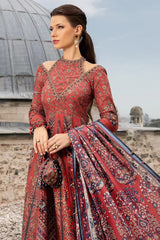 M Prints By Maria B Unstitched 3 Piece Cambric Fall Edit Suit-MPT-2302-B