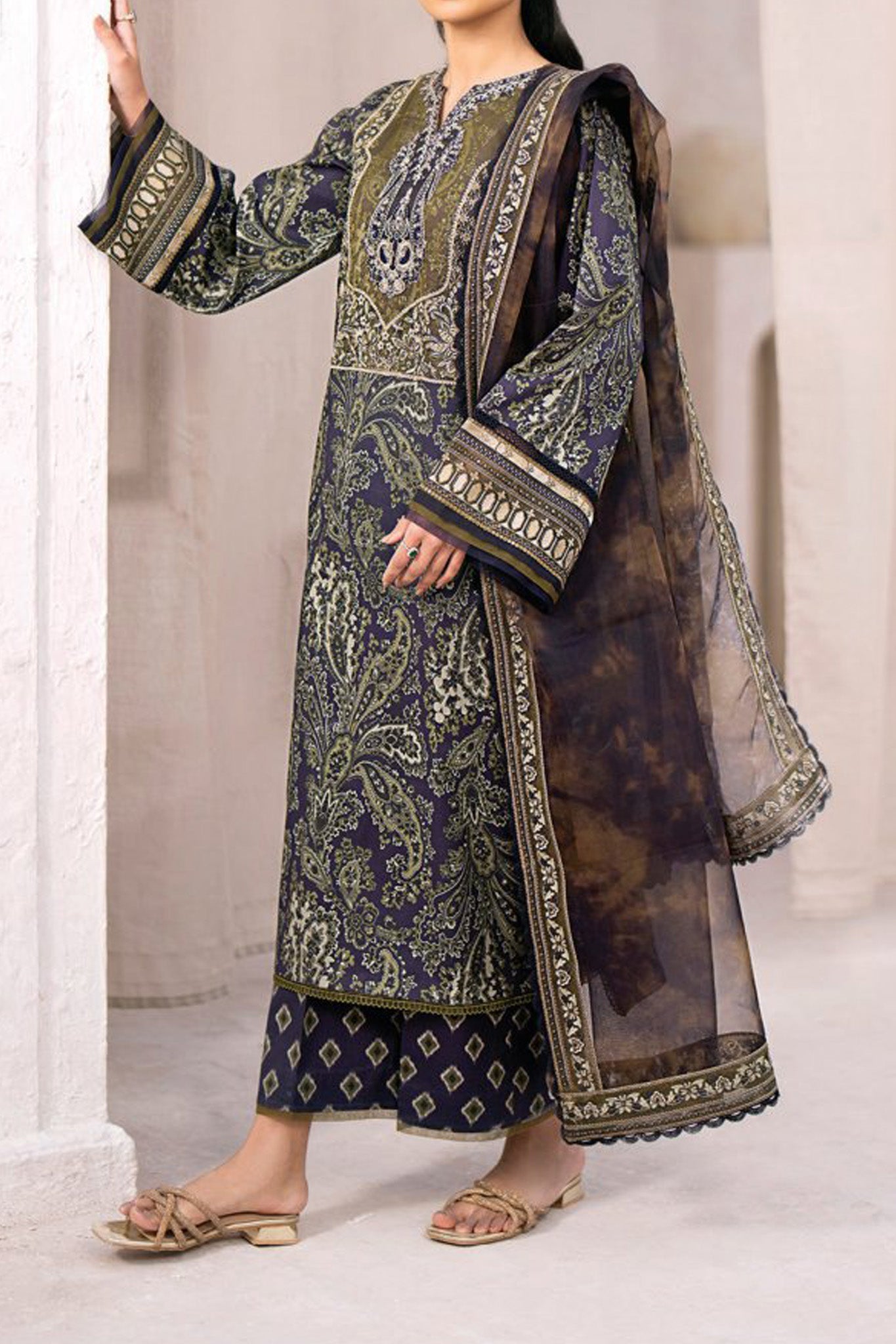 Summer Soiree By Xenia Unstitched 3 Piece Printed Lawn Collection'2024-02-Chakir
