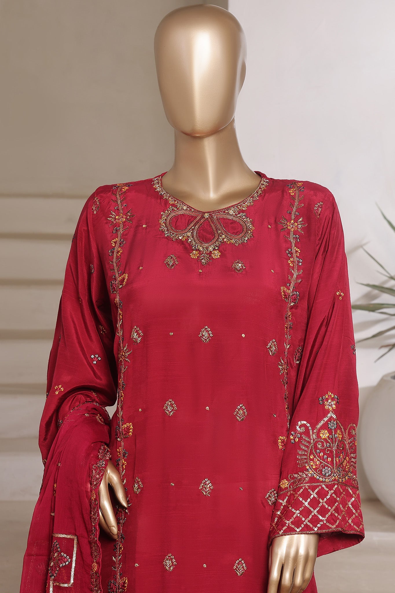 Khombi Stitched 3 Piece Luxury Formals Collection'2025-175-M