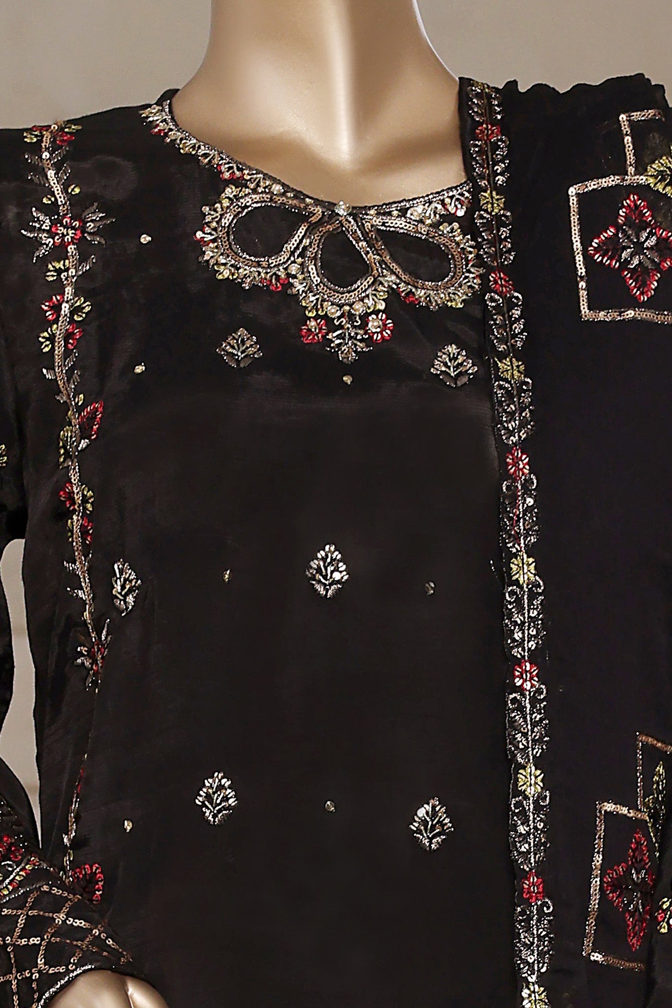 Khombi Stitched 3 Piece Luxury Formals Collection'2025-175-B