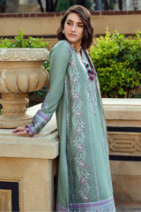 Broadway By Mushq Unstitched 3 Piece Winter Suit-MWI-02-Sweet Union