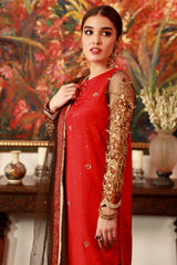 Neher By Zaaviay Stitched Gal Mithi Mithi (Ready To Wear - Three Piece)