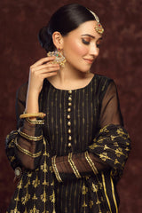 Gehna By Zaaviay Stitched Hasli (Three Piece)