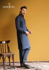 Asim Jofa Unstitched 2 Piece Egyptian Cotton Men's Eid Edit-AJUBM-08