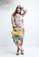 Daily Pret By Asim Jofa Stitched 2 Piece Cambric Suit-AJPB-203