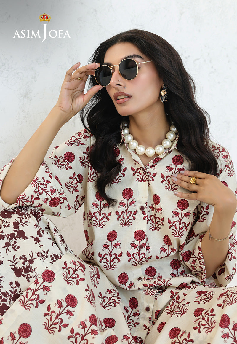 Daily Pret By Asim Jofa Stitched 2 Piece Cambric Collection'2025-AJPB-209